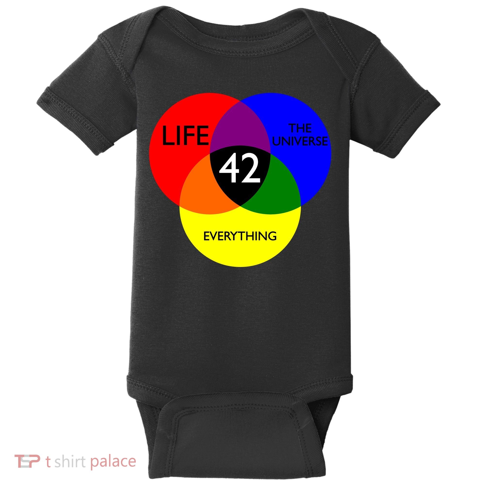42 The Answer To Life Universe And Everything Baby Bodysuit