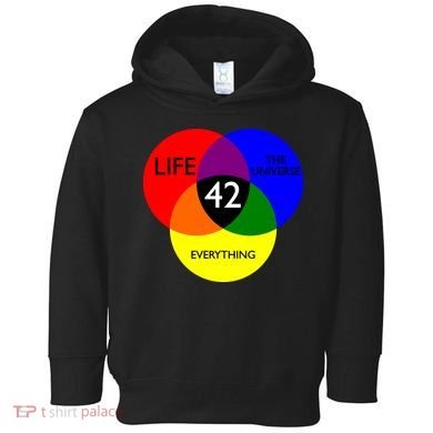 42 The Answer To Life Universe And Everything Toddler Hoodie