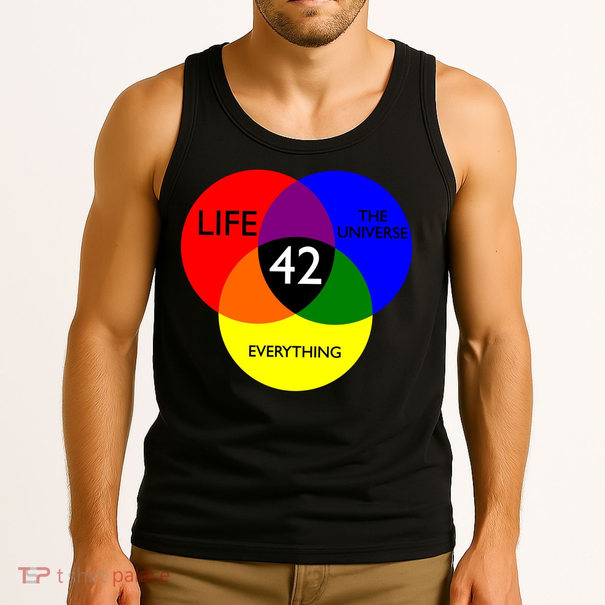 42 The Answer To Life Universe And Everything Tank Top