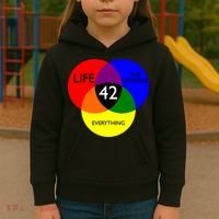 42 The Answer To Life Universe And Everything Kids Hoodie thumb 3