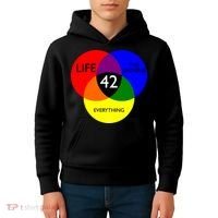 42 The Answer To Life Universe And Everything Kids Hoodie thumb 4