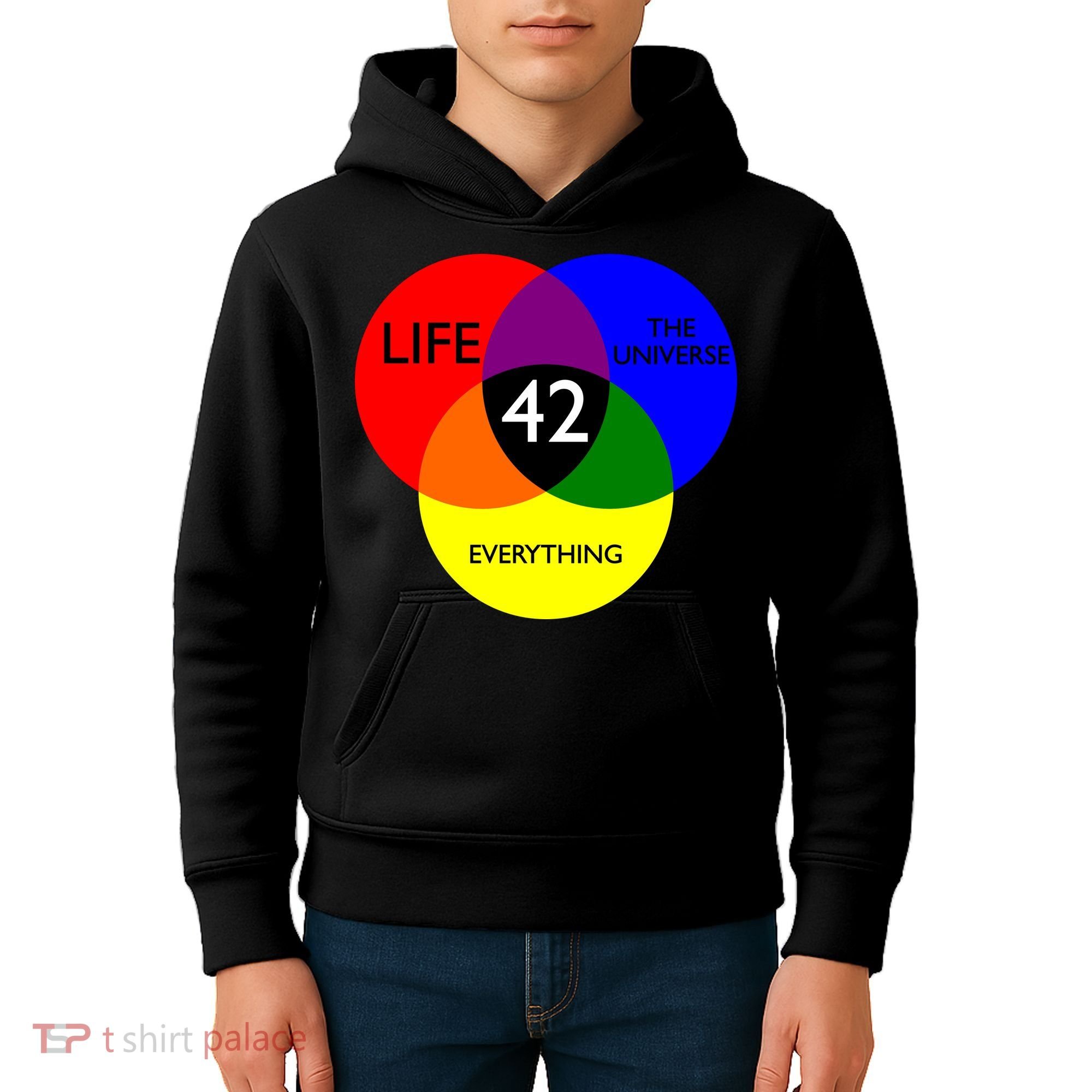 42 The Answer To Life Universe And Everything Kids Hoodie