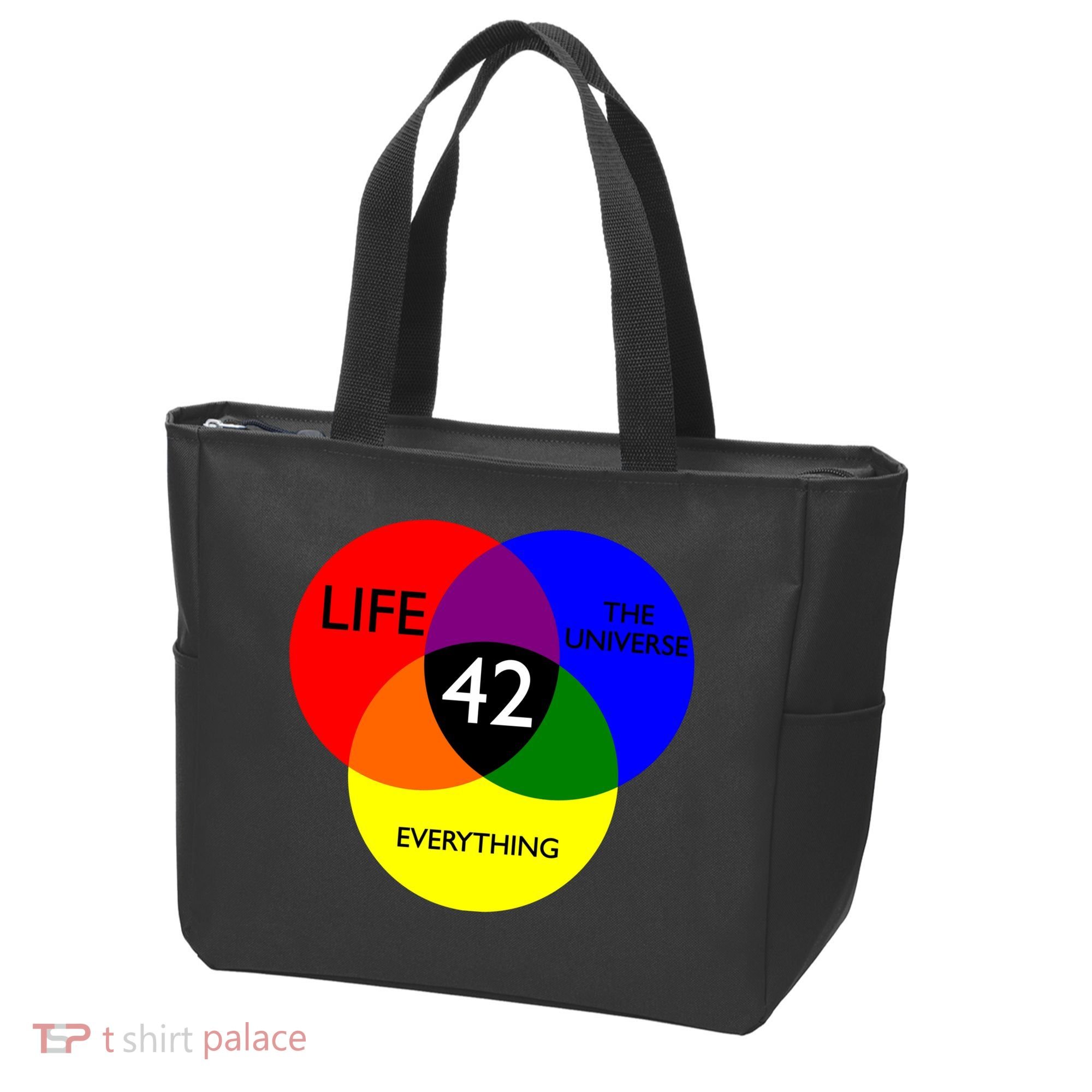 42 The Answer To Life Universe And Everything Tote Bag