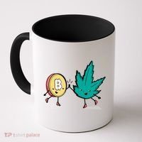 420 Bitcoin Coffee Mug thumb 0
