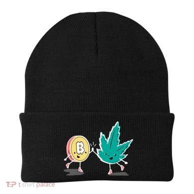 420 Bitcoin Beanie