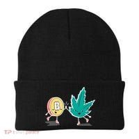 420 Bitcoin Beanie thumb 0