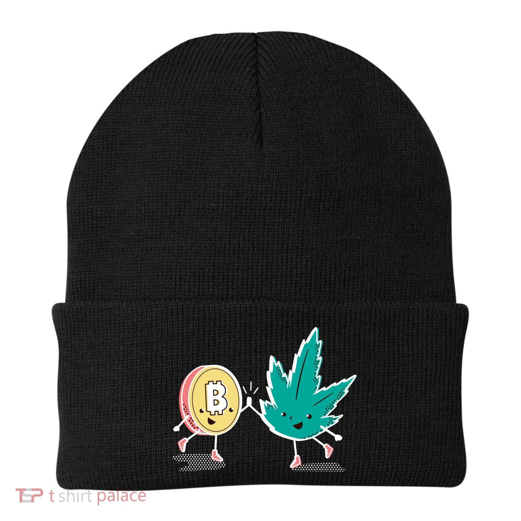 420 Bitcoin Beanie