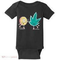 420 Bitcoin Baby Bodysuit thumb 0