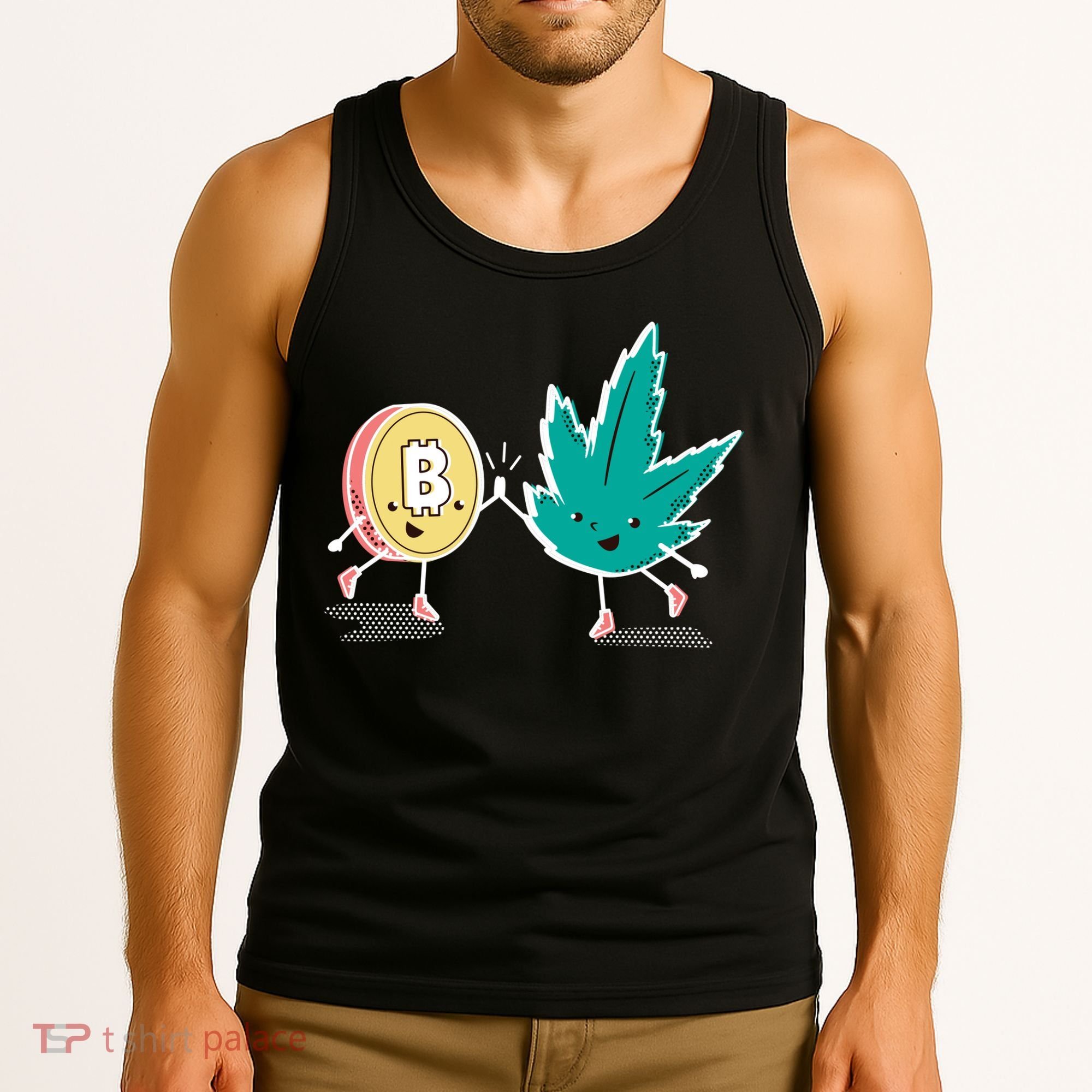 420 Bitcoin Tank Top