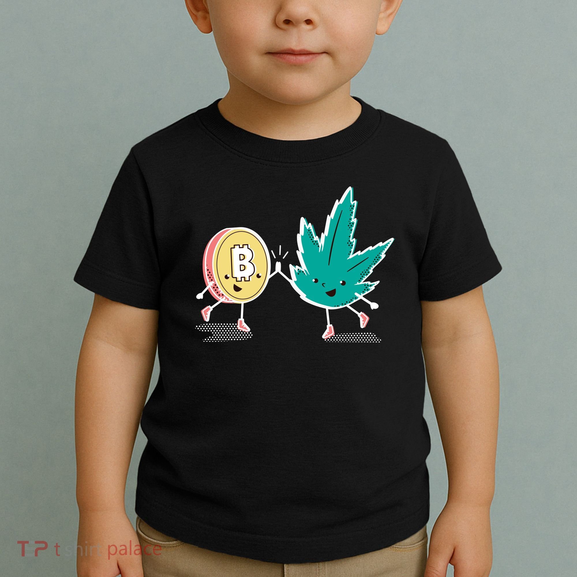 420 Bitcoin Toddler T-Shirt