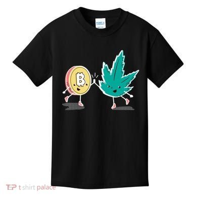 420 Bitcoin Kids T-Shirt