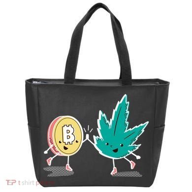 420 Bitcoin Tote Bag