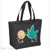 420 Bitcoin Tote Bag thumb 2