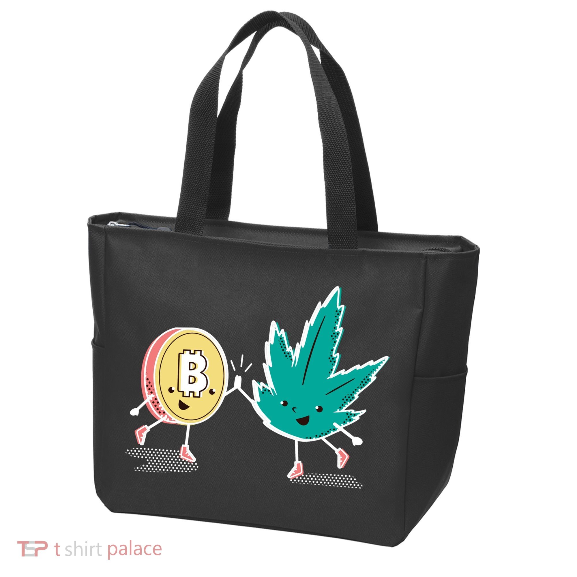 420 Bitcoin Tote Bag