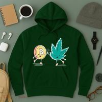 420 Bitcoin Hoodie thumb 3