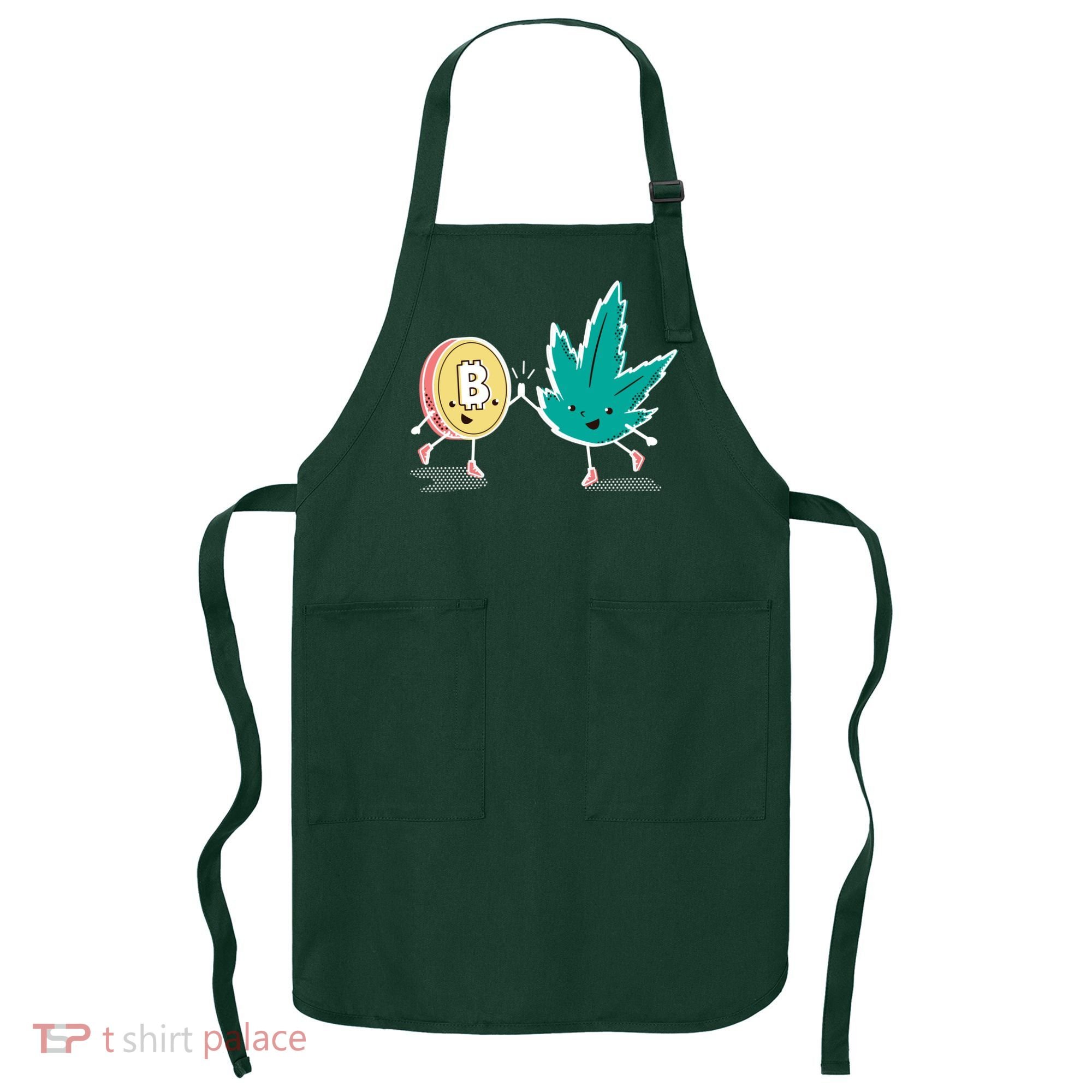 420 Bitcoin Apron