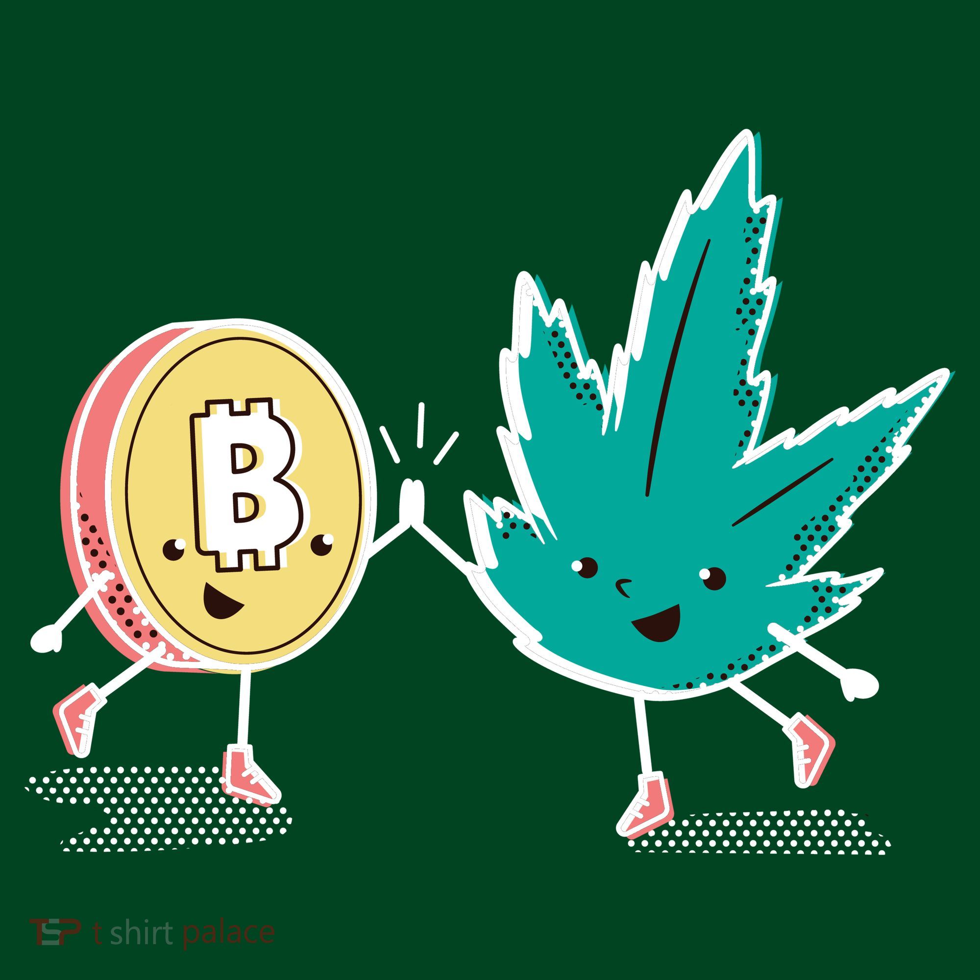 420 Bitcoin Apron