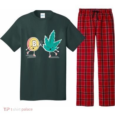 420 Bitcoin Pajama Set