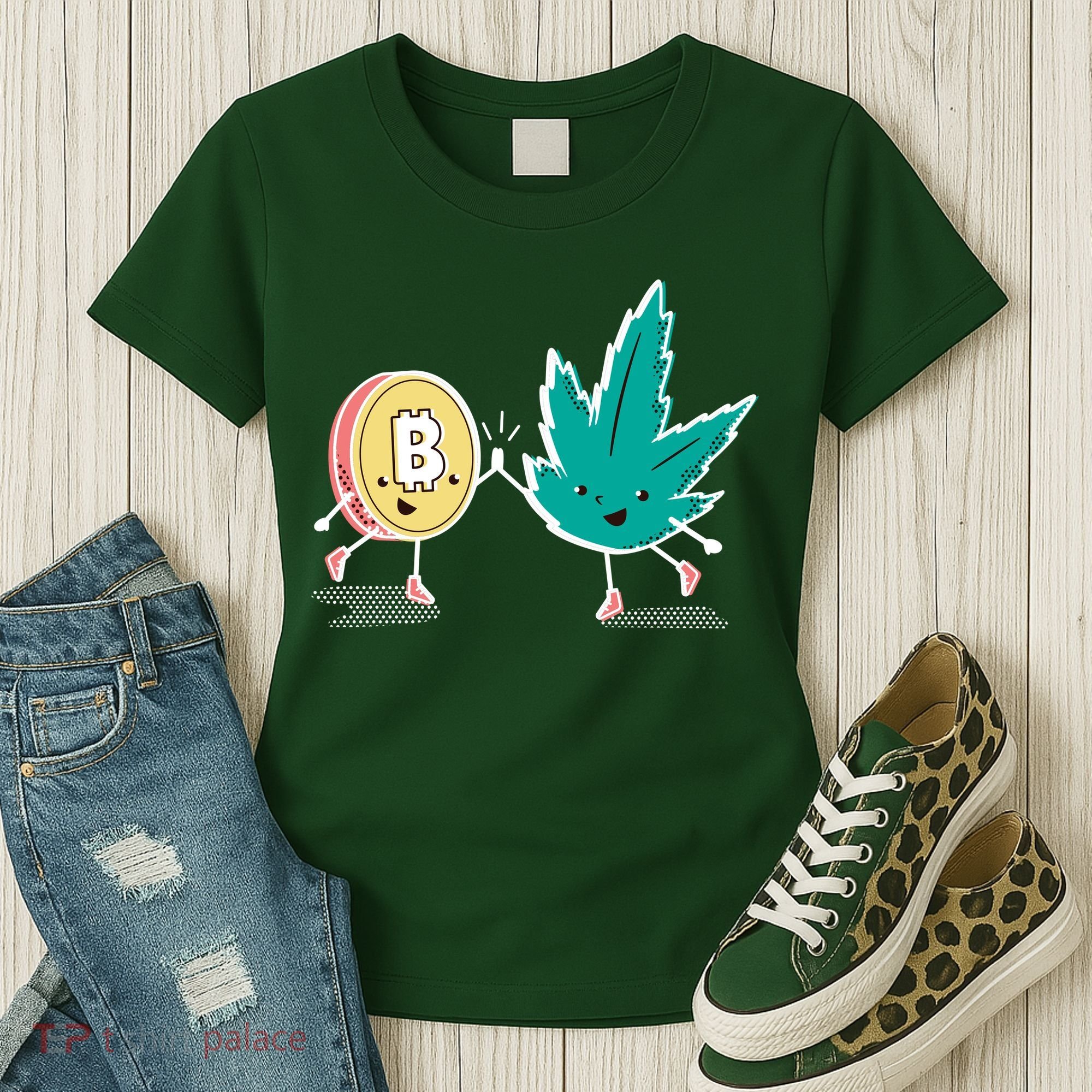 420 Bitcoin Women's T-Shirt