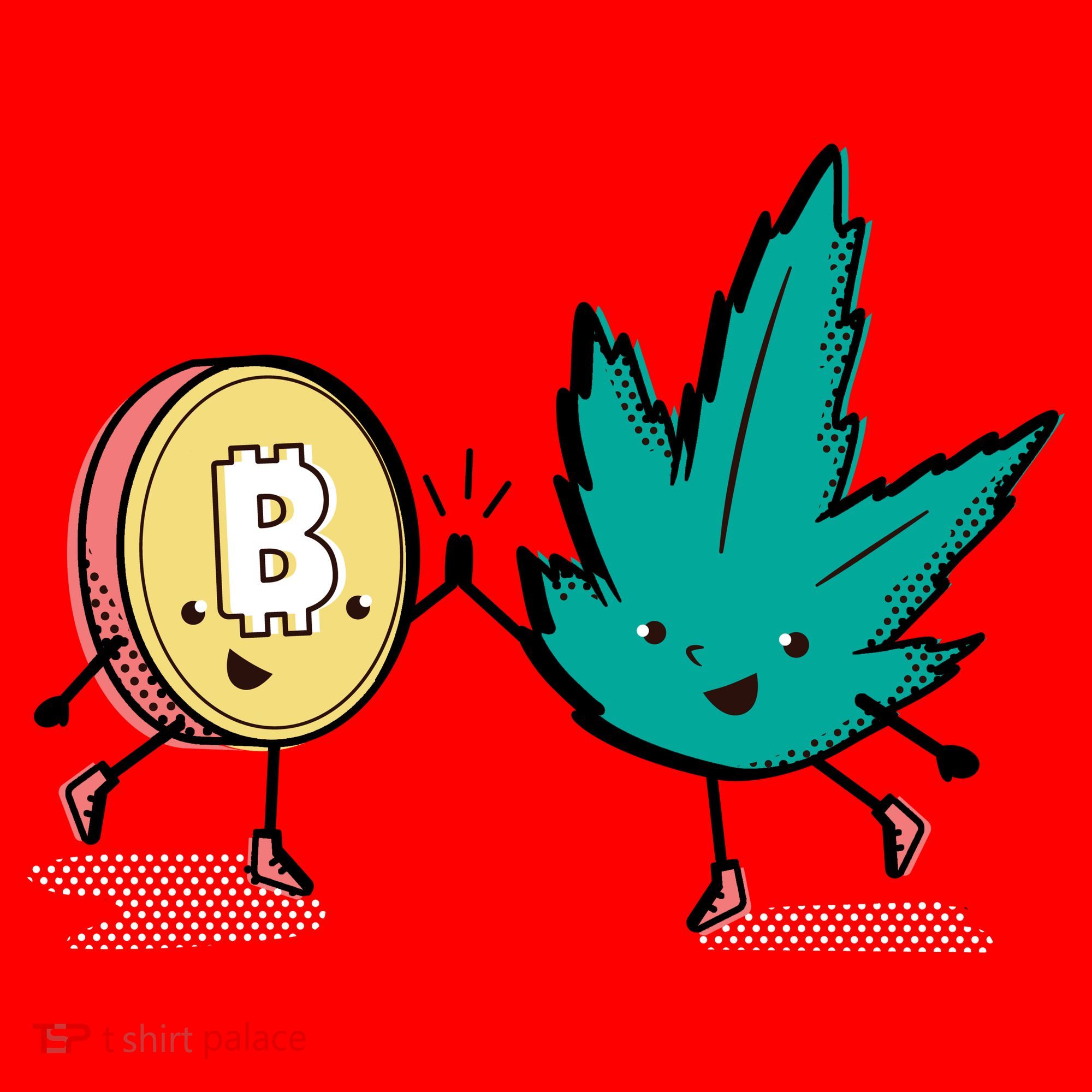 420 Bitcoin Santa Hat
