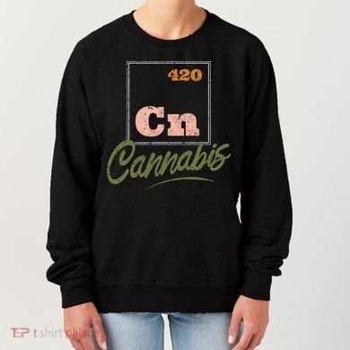 420 Cannabis Periodic Element Women's Sweatshirt