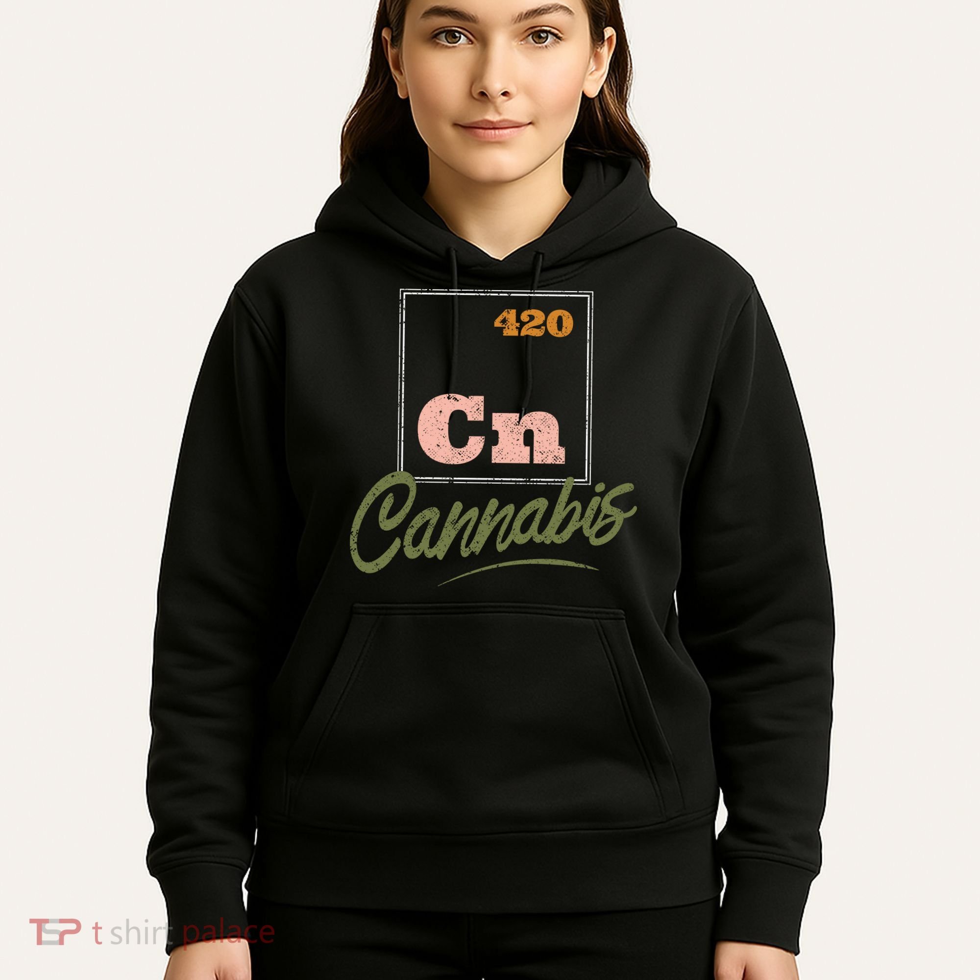 420 Cannabis Periodic Element Hoodie