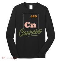 420 Cannabis Periodic Element Long Sleeve Shirt thumb 0