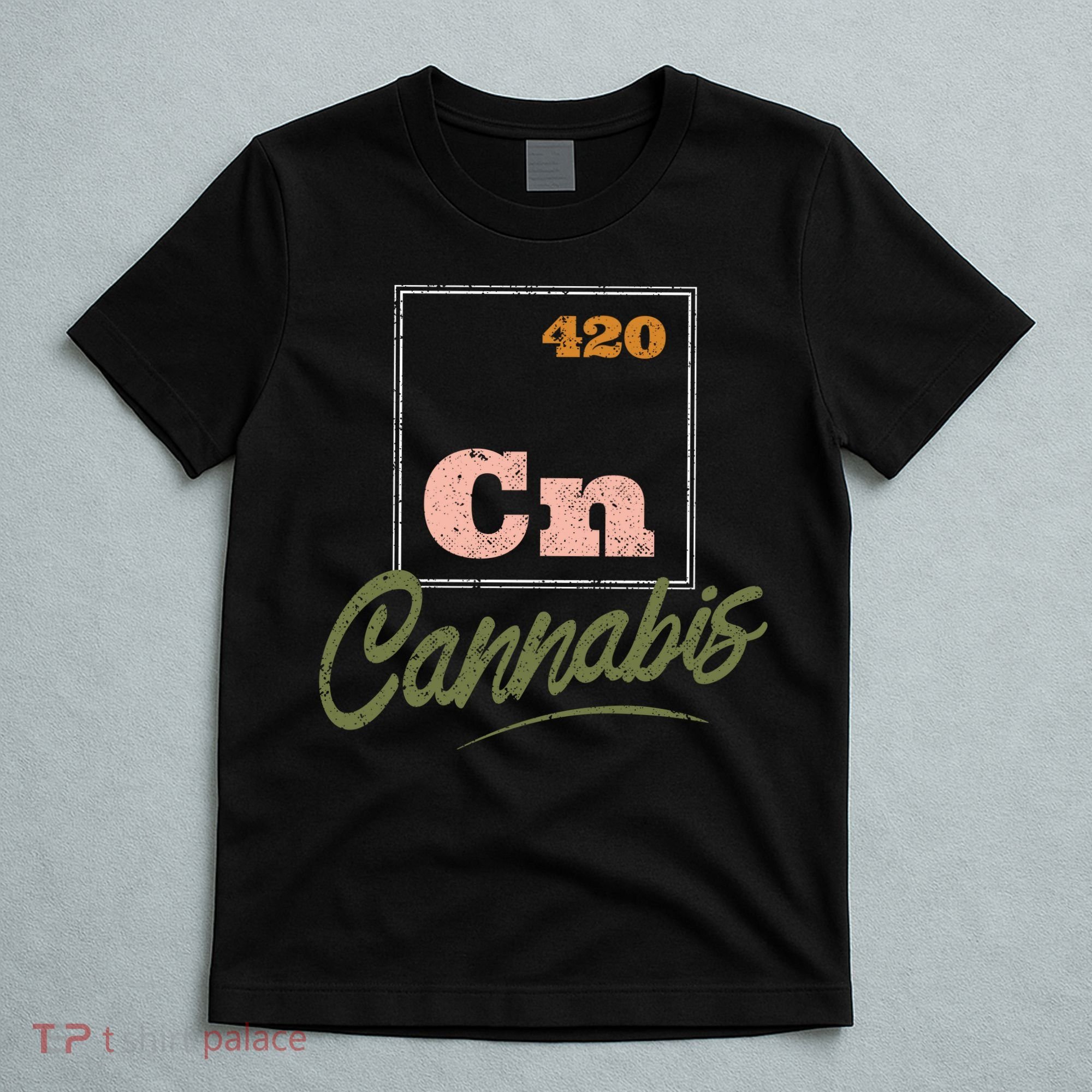 420 Cannabis Periodic Element T-Shirt
