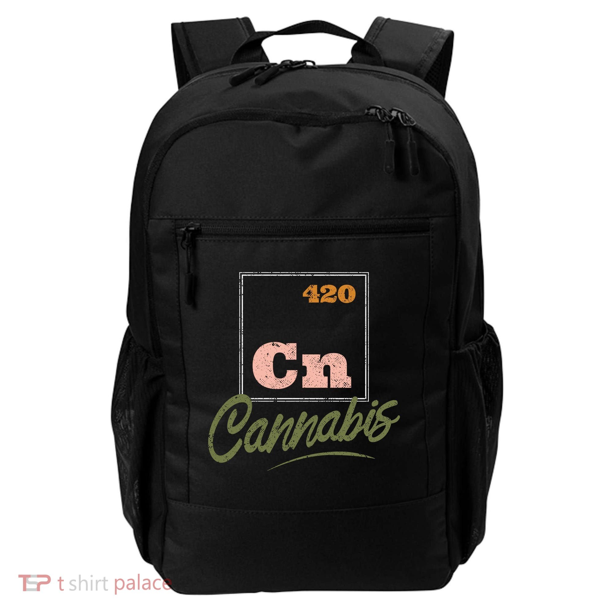 420 Cannabis Periodic Element Backpack