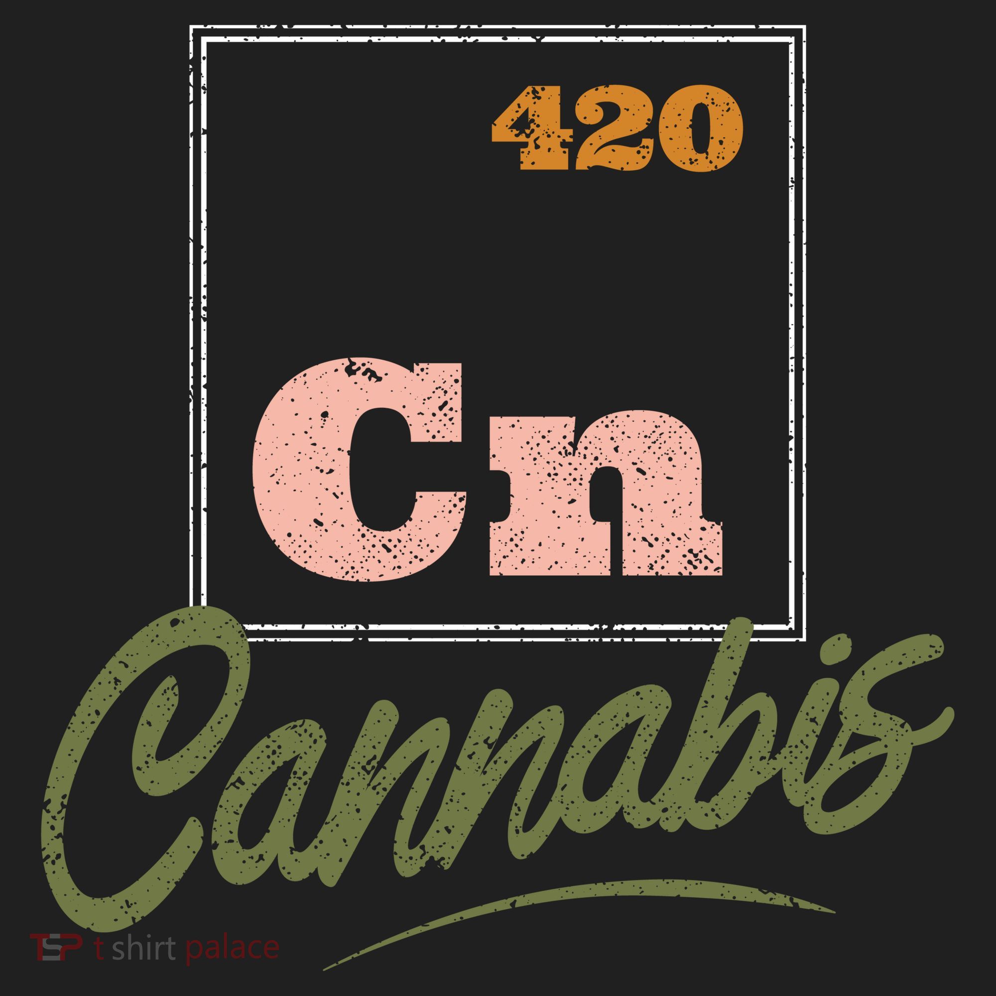 420 Cannabis Periodic Element Beanie