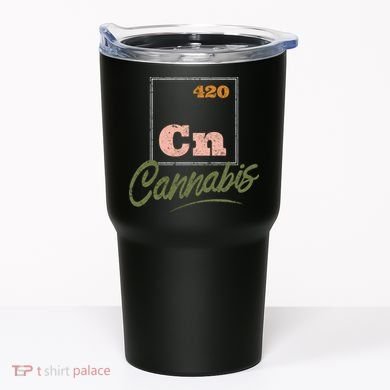 420 Cannabis Periodic Element Tumbler