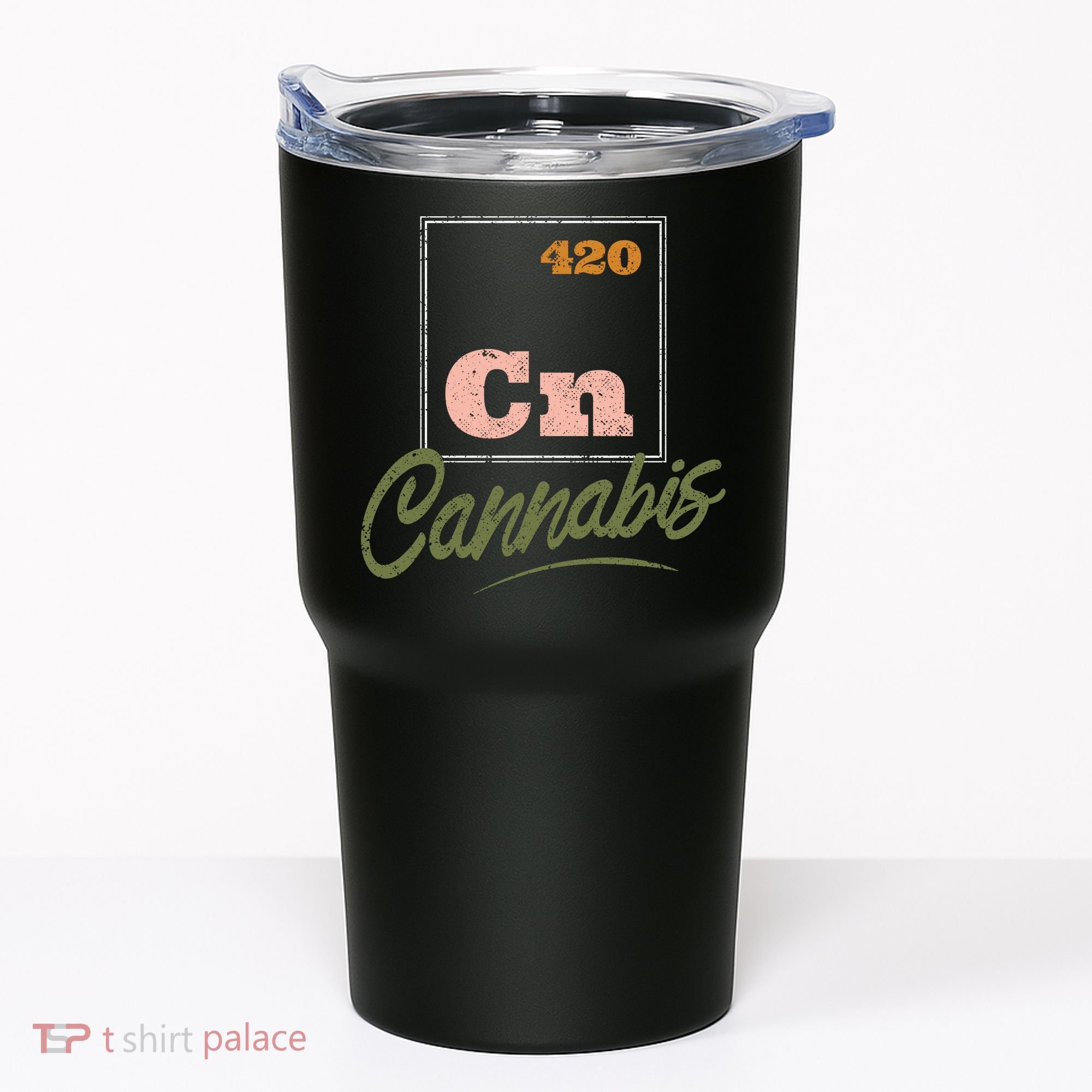420 Cannabis Periodic Element Tumbler