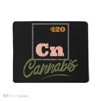 420 Cannabis Periodic Element Mousepad thumb 0