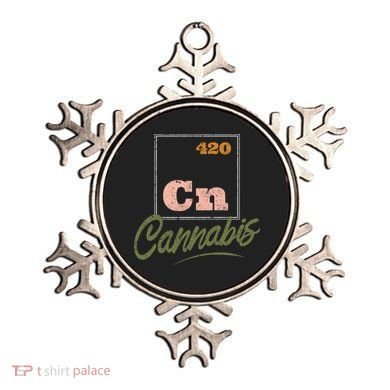 420 Cannabis Periodic Element Ornament