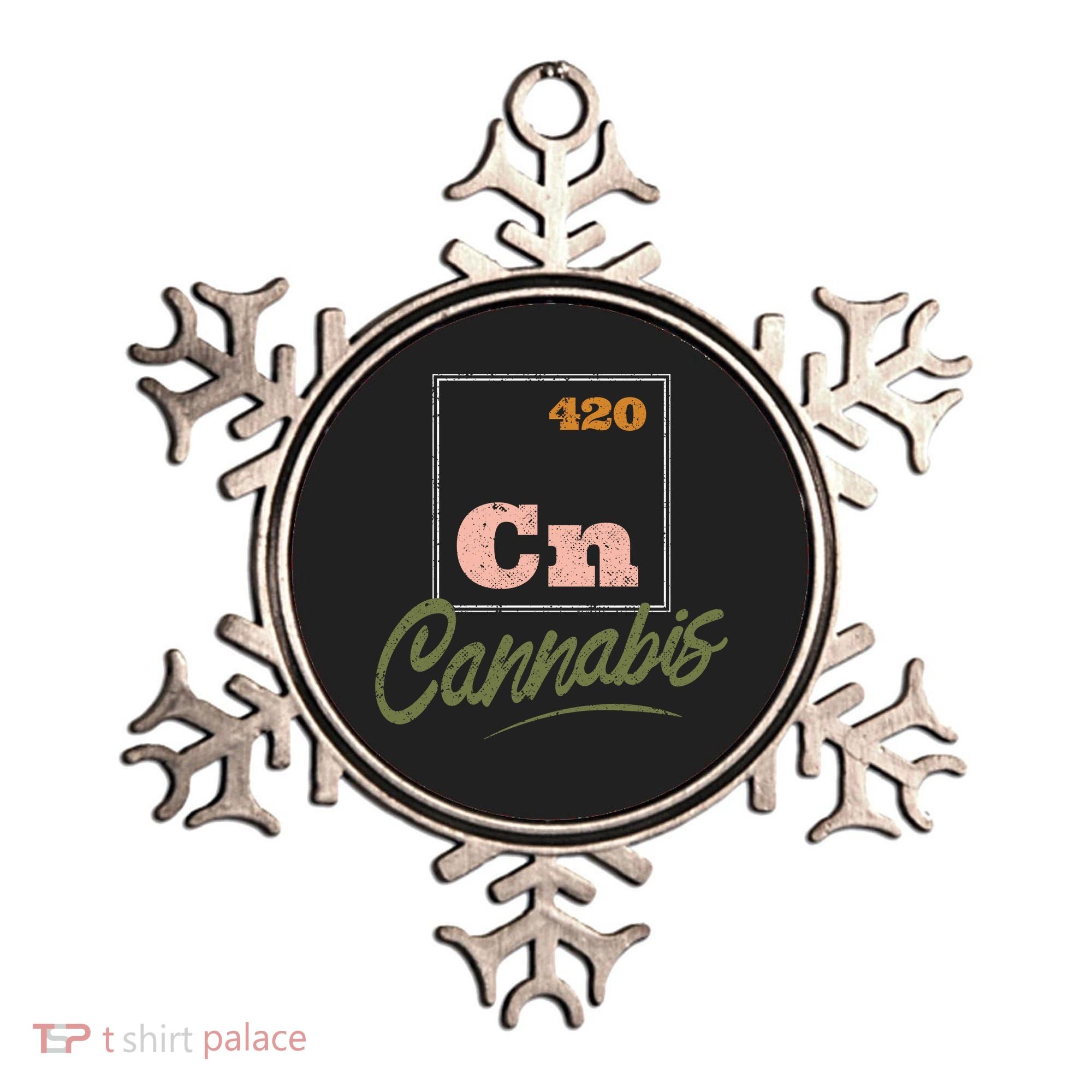 420 Cannabis Periodic Element Ornament