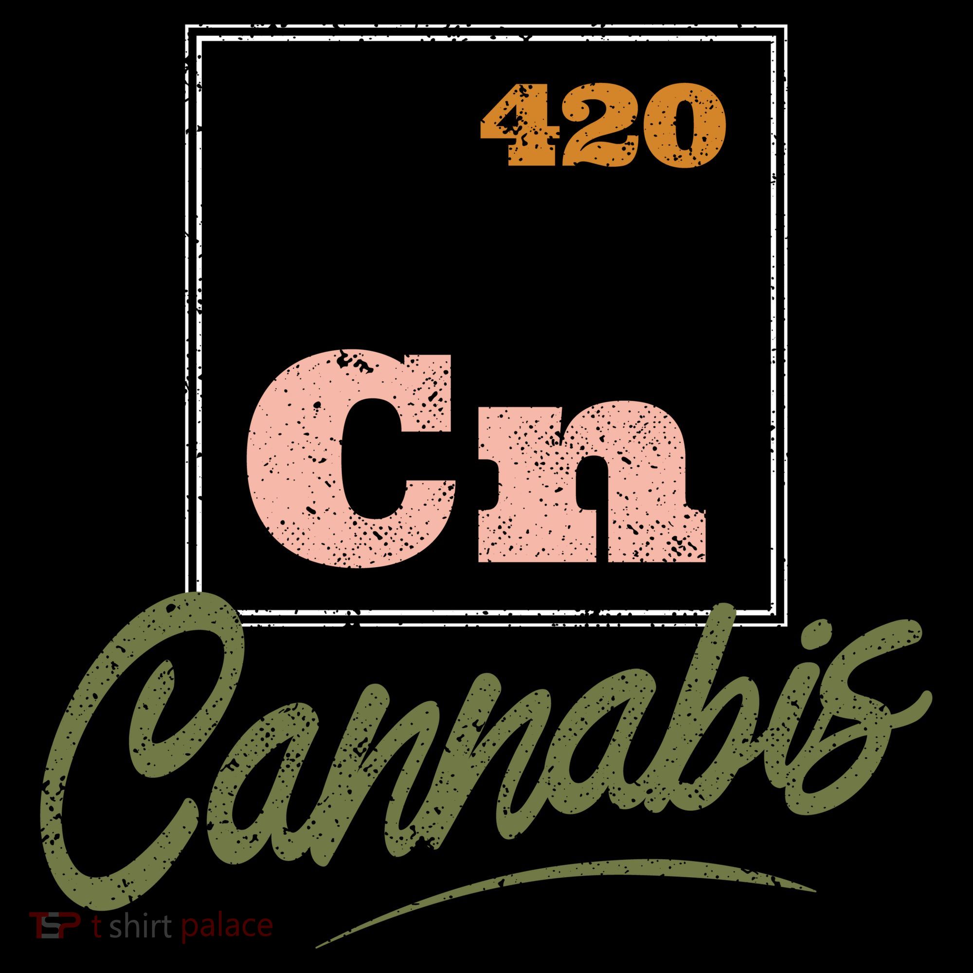 420 Cannabis Periodic Element Women's Tank Top