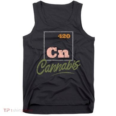 420 Cannabis Periodic Element Tank Top