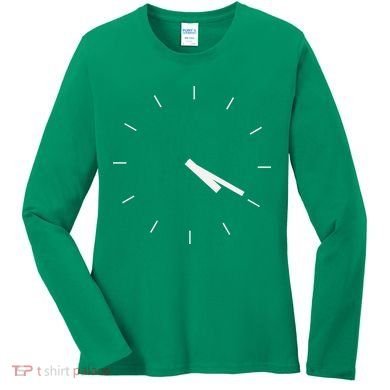 420 Funny Time Clock Women's Long Sleeve Shirt
