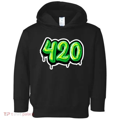 420 Graffiti  Toddler Hoodie