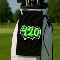 420 Graffiti  Golf Towel thumb 2