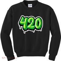 420 Graffiti  Kids Sweatshirt thumb 0