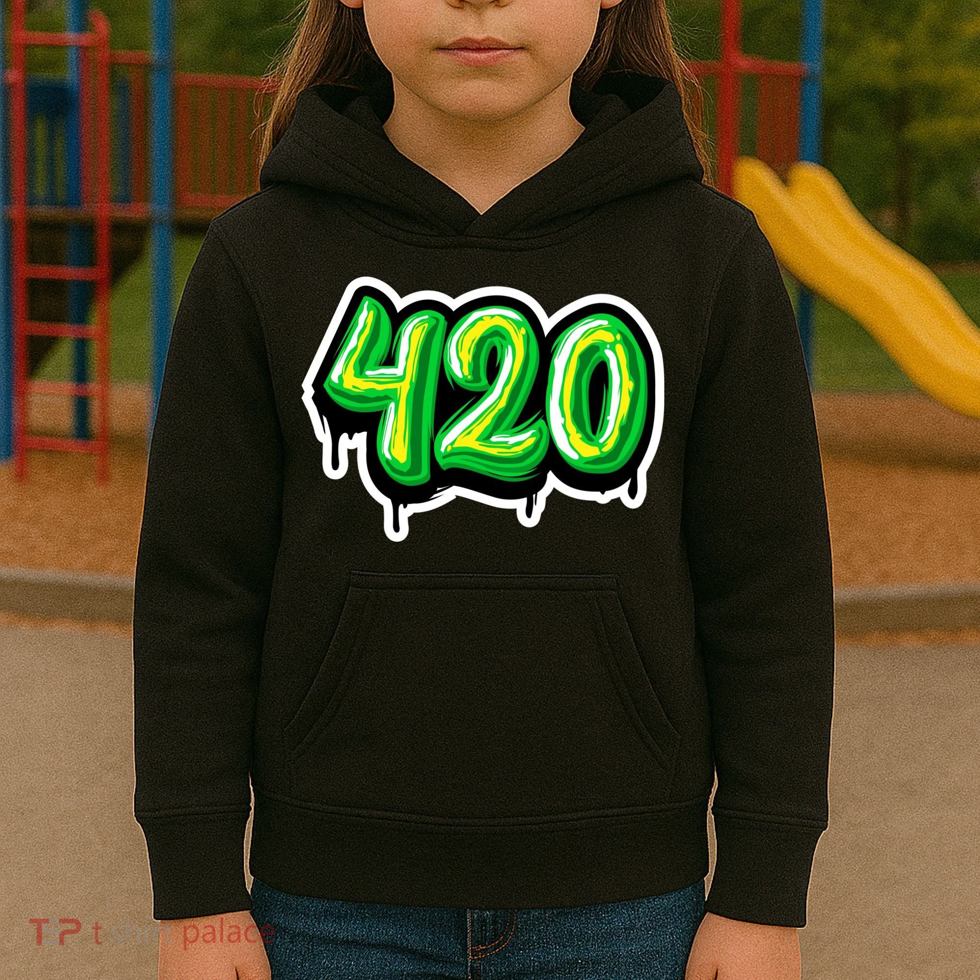 420 Graffiti  Kids Hoodie