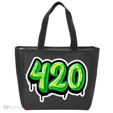 420 Graffiti  Tote Bag