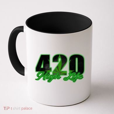 420 High Life Medical Marijuana Weed Coffee Mug