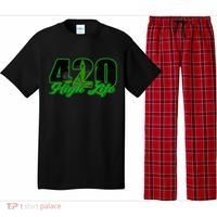 420 High Life Medical Marijuana Weed Pajama Set thumb 0