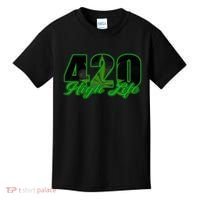 420 High Life Medical Marijuana Weed Kids T-Shirt thumb 0