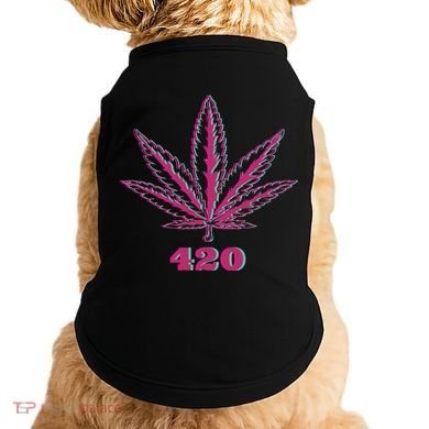 420 Leaf Doggie Tank