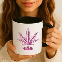 420 Leaf Coffee Mug thumb 3