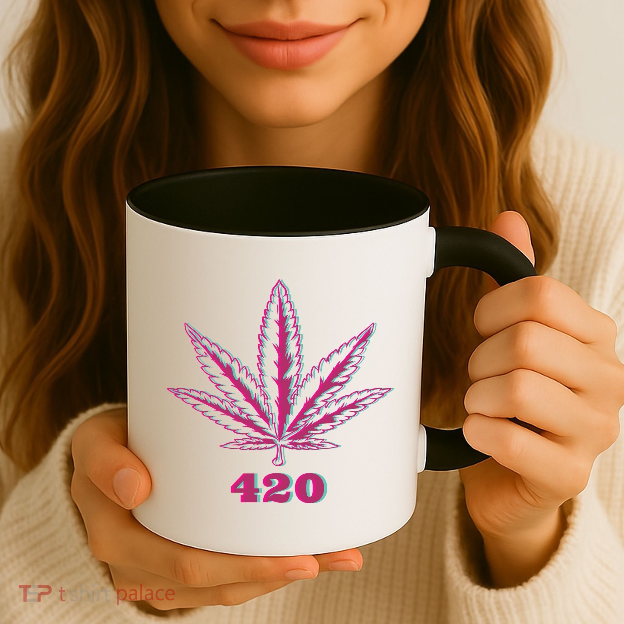 420 Leaf Coffee Mug