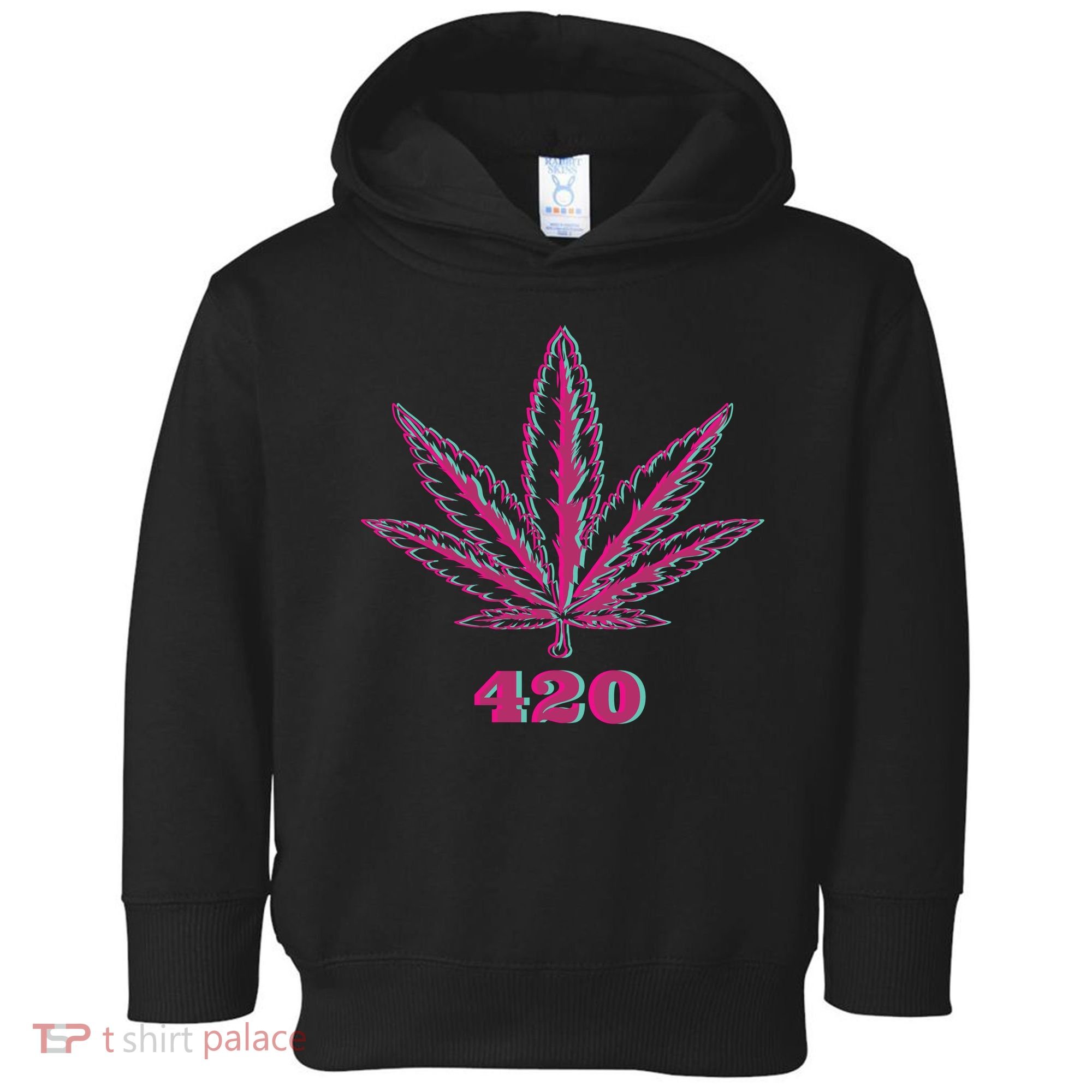 420 Leaf Toddler Hoodie